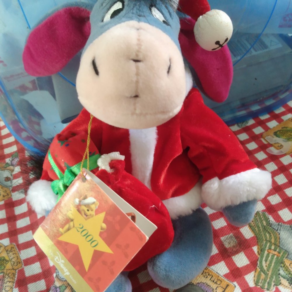 Disney Eeyore Winnie the Poohs friend plush original tag Vtge 2000 - Picture 4 of 5